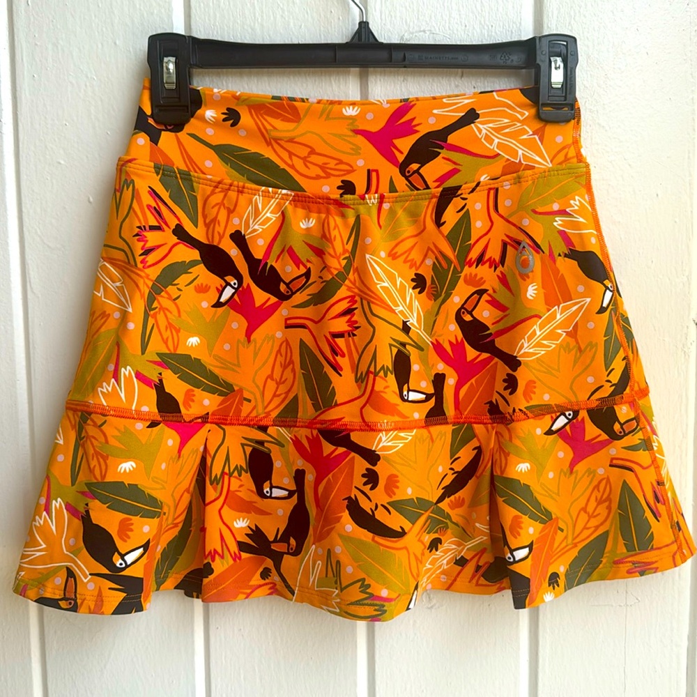DONA JO Skirt Skort Size 1 Pickleball Tennis Golf Tropical